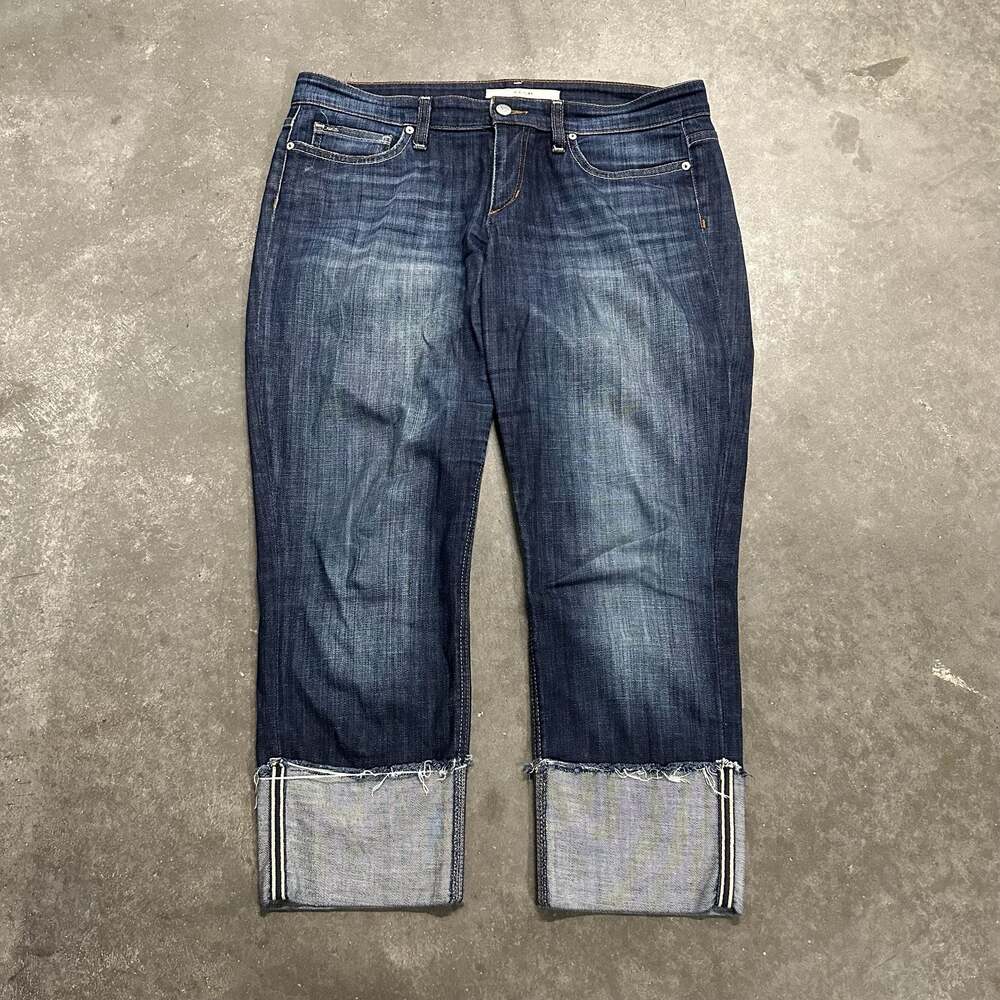 Joe’s Jeans Provocateur Selvedge Denim Jeans W30 Raw Hem Perma-Cuff